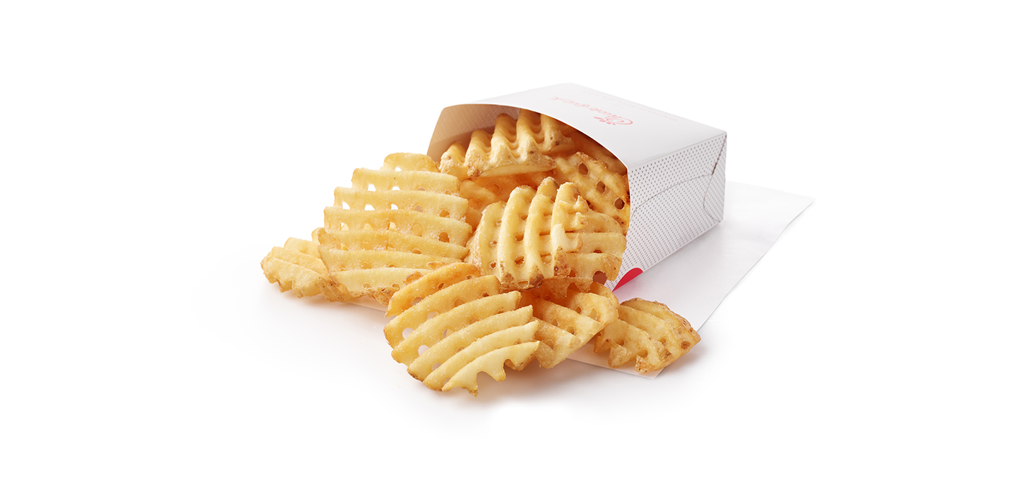 Waffle Potato Fries Crispy Outside Tender Inside ChickfilA